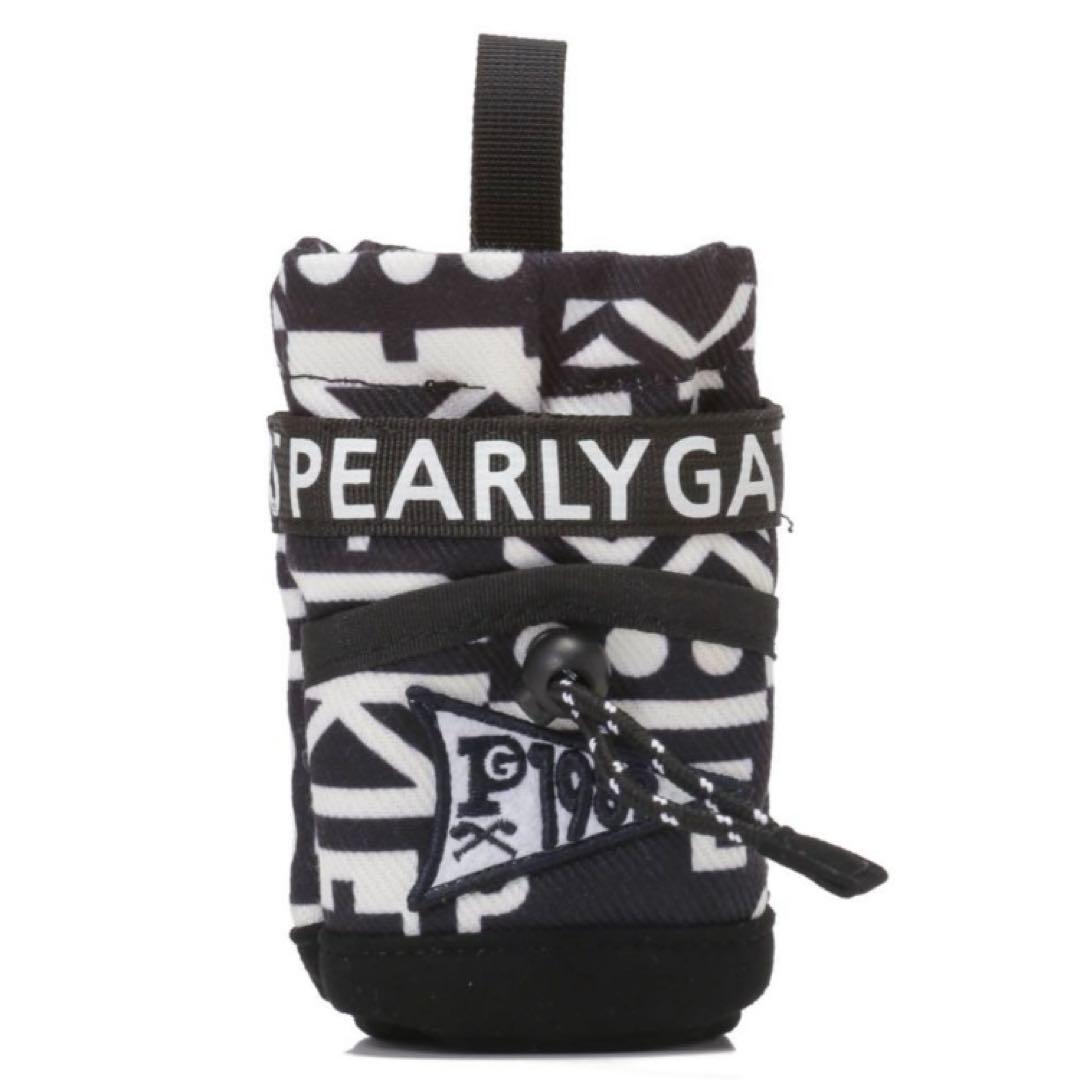 【未使用】 PEARLY GATES カラビナ付き ボールポーチ タグ付き
