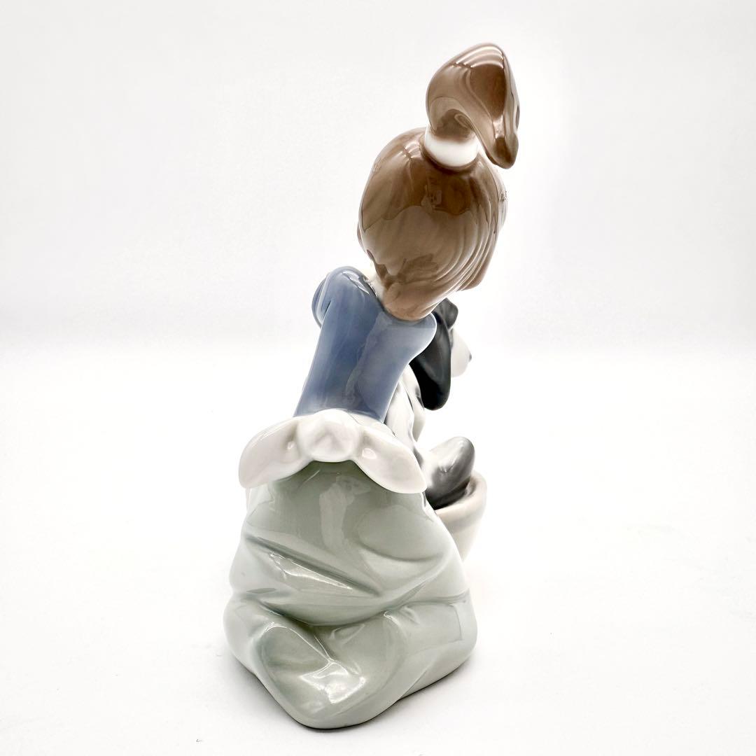 リヤドロ　LLADRO きれいにしましょうね　5455 美品