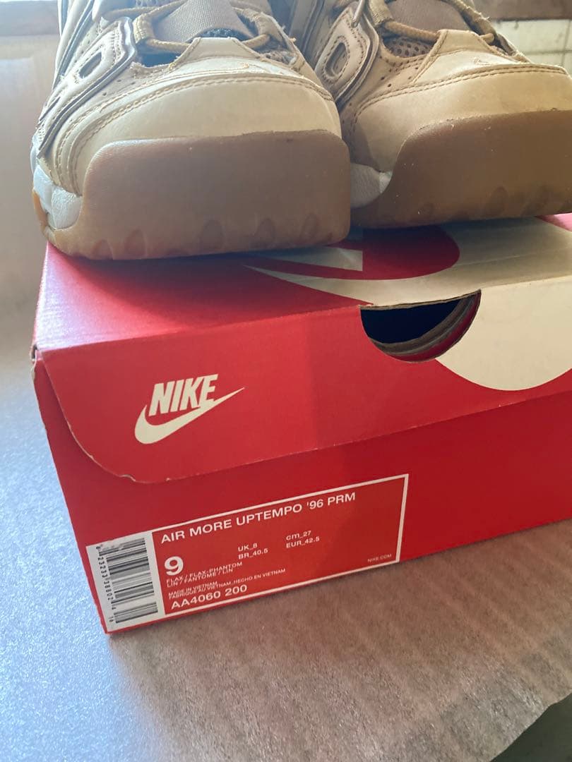 NIKE　モア アップテンポ　96　FLAX　27cm