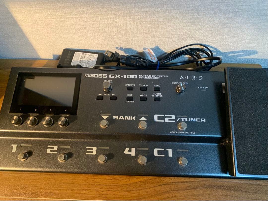 BOSS GX-100 ギターエフェクター　純正Bluetoothレシーバー付