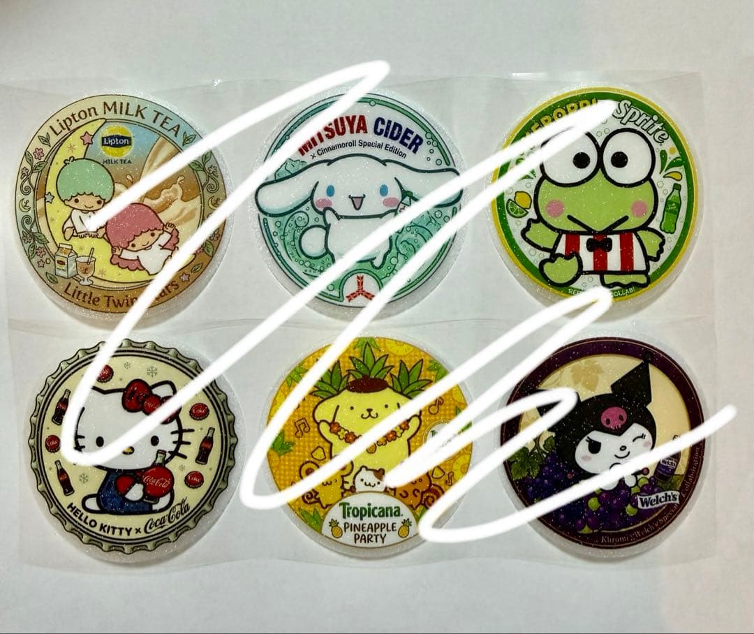 ロールシール４本セット　完売品
