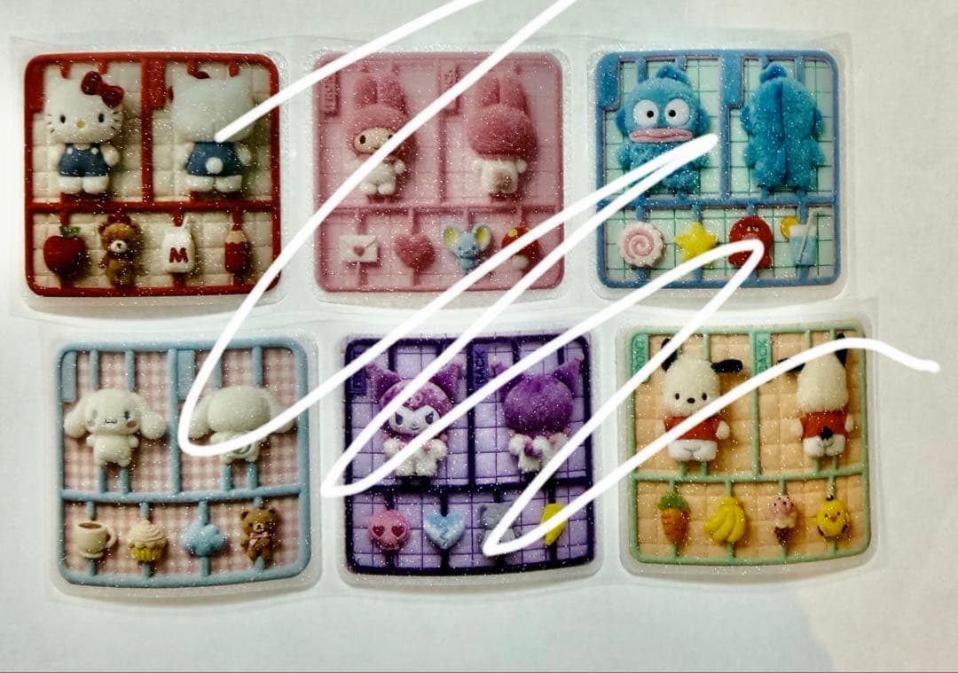 ロールシール４本セット　完売品