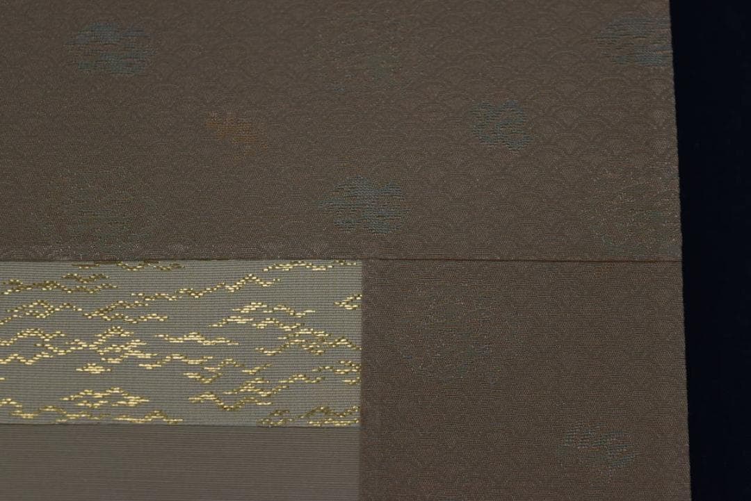 【真作】柴田是真/枇杷図/ビワ図/横物/掛軸/名家伝来/AA-26