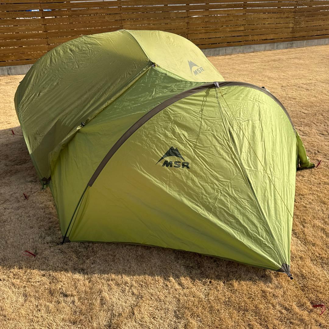 MSR ハバハバ　ギアシェッド　フットプリント　セット
