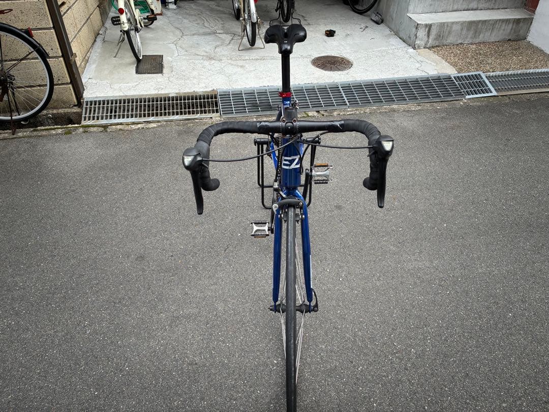 【引き取り限定】EIZER ロードバイク 青　クロスバイク　自転車