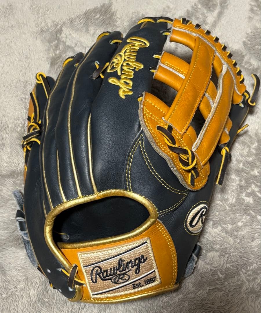 Rawlings 軟式外野手用オーダーグラブ
