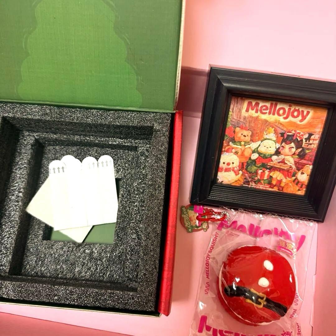 Mellojoy クリスマス 限定ギフトボックス サンタマカロン 限定マカロン