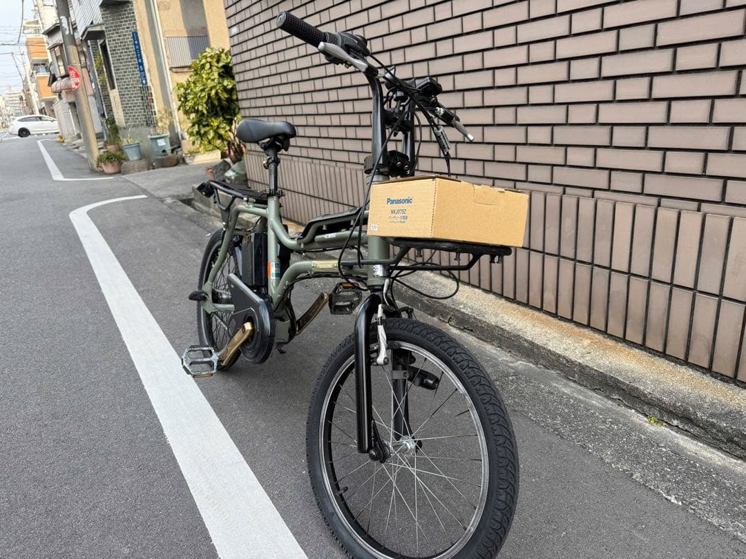 12ahPanasonic ez電動アシスト自転車 20インチ