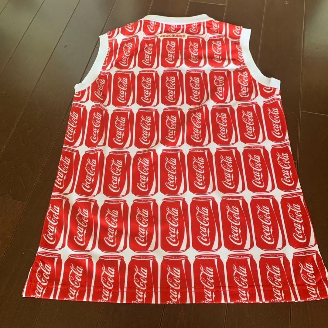 ジャックバニーコカコーラコラボノースリーブポロシャツサイズ2