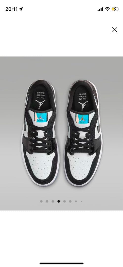 NIKEゴルフシューズレディース　Nike Air Jordan 1 Low