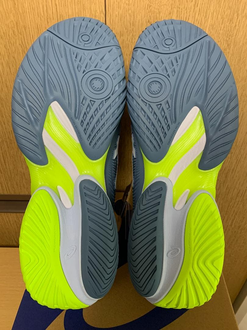 Asics テニスシューズ Court FF 3 スチールブルー AC 28.5