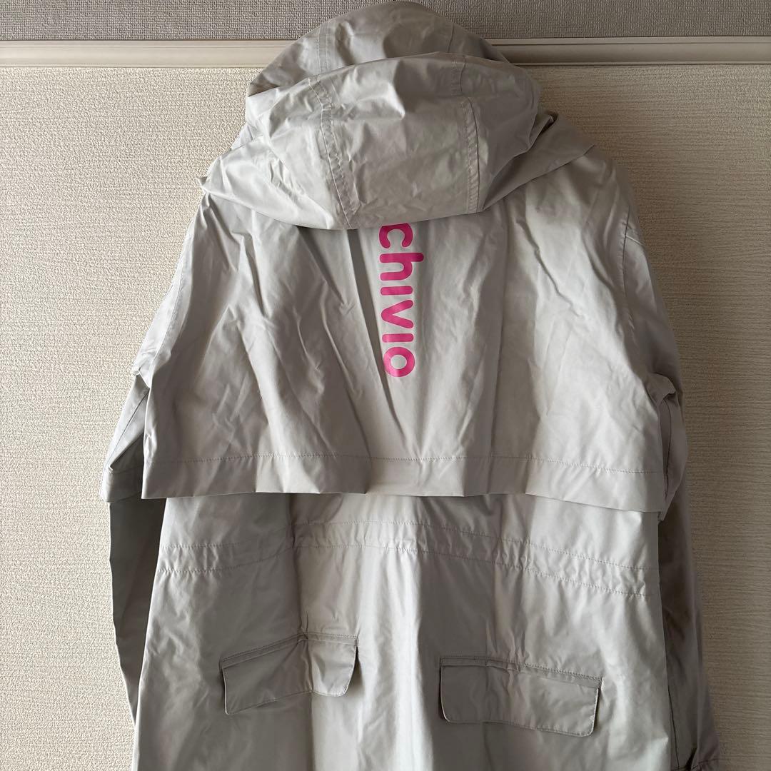 archivio フード付きレインコート グレー　36 美品