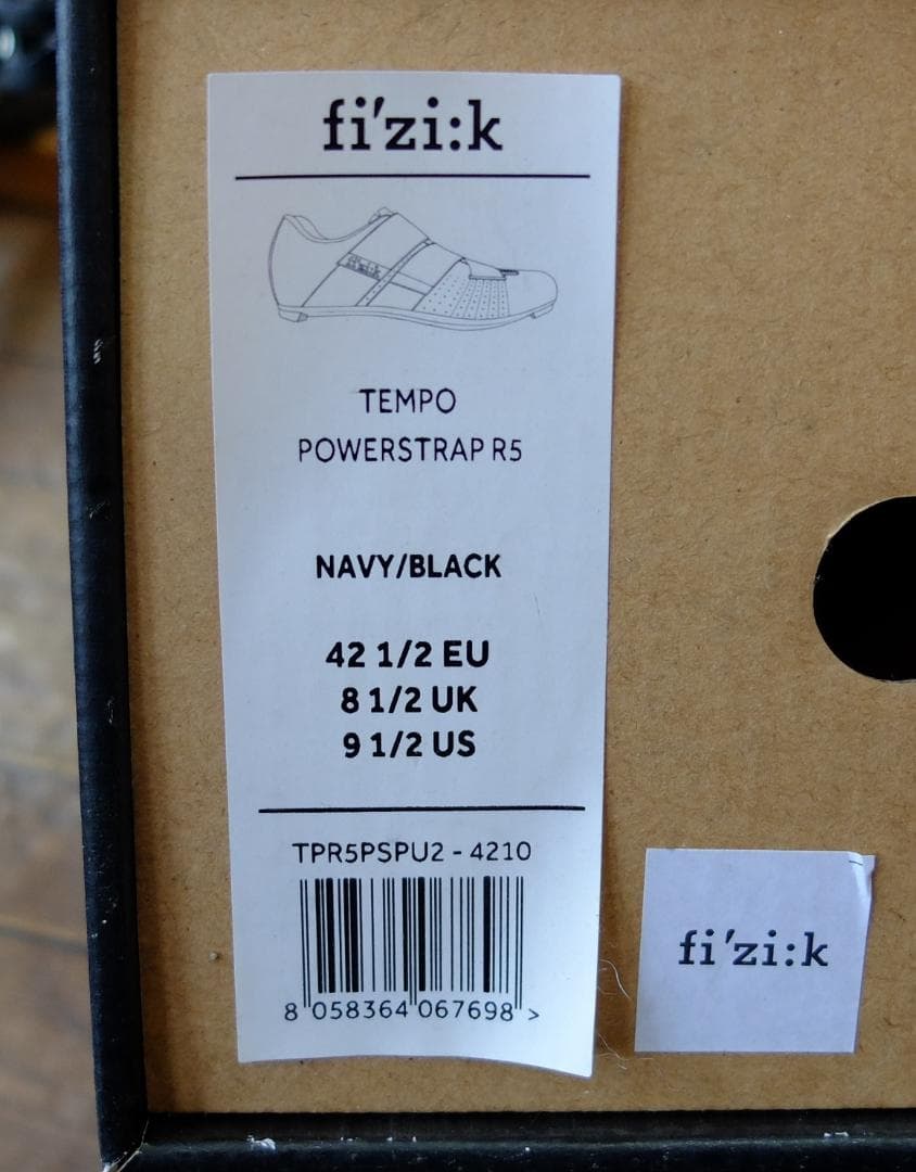 fi'zi:k Tempo Powerstrap R5 ネイビー/ブラック 42