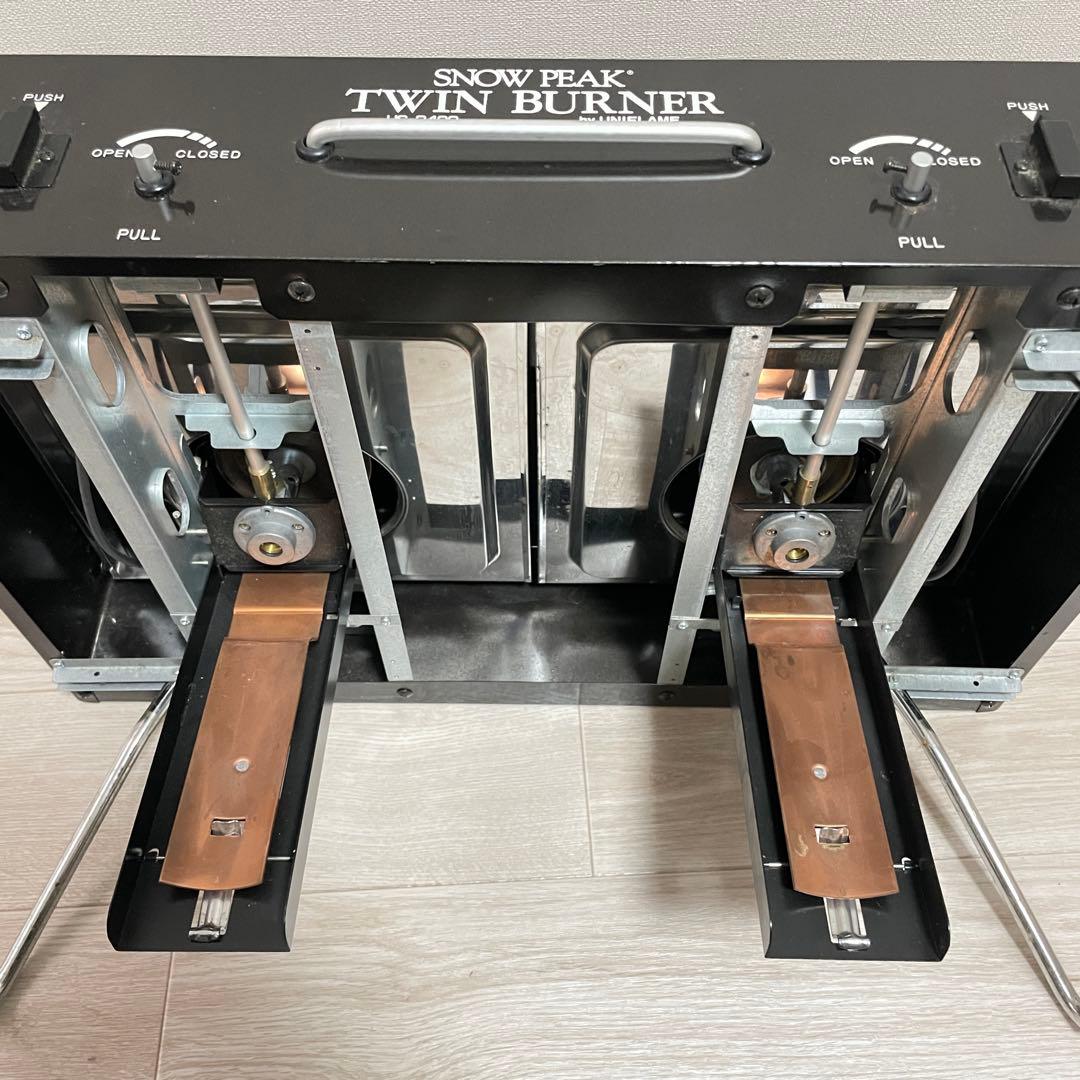 バーベキュー・調理用品  PEAK TWIN BURNER US-2400 UNIFLAME