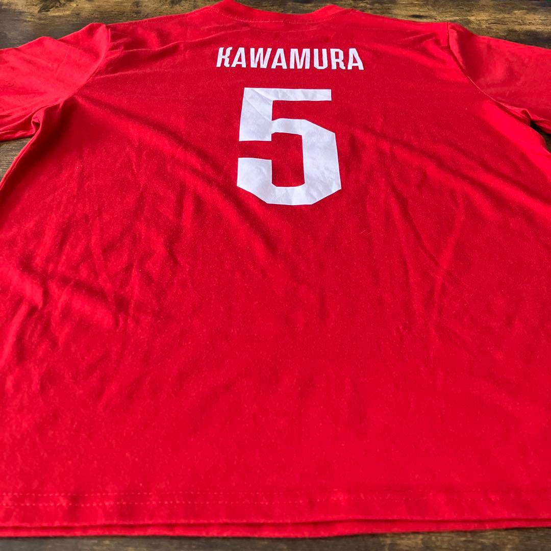 日本代表男子バスケットボール アカツキジャパン 河村勇輝選手 Tシャツ Ｌサイズ