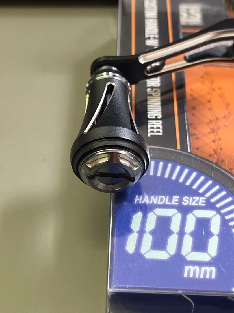 ドレス　ダブル ハンドル 100mm シルバー/ブラック　　シマノ用