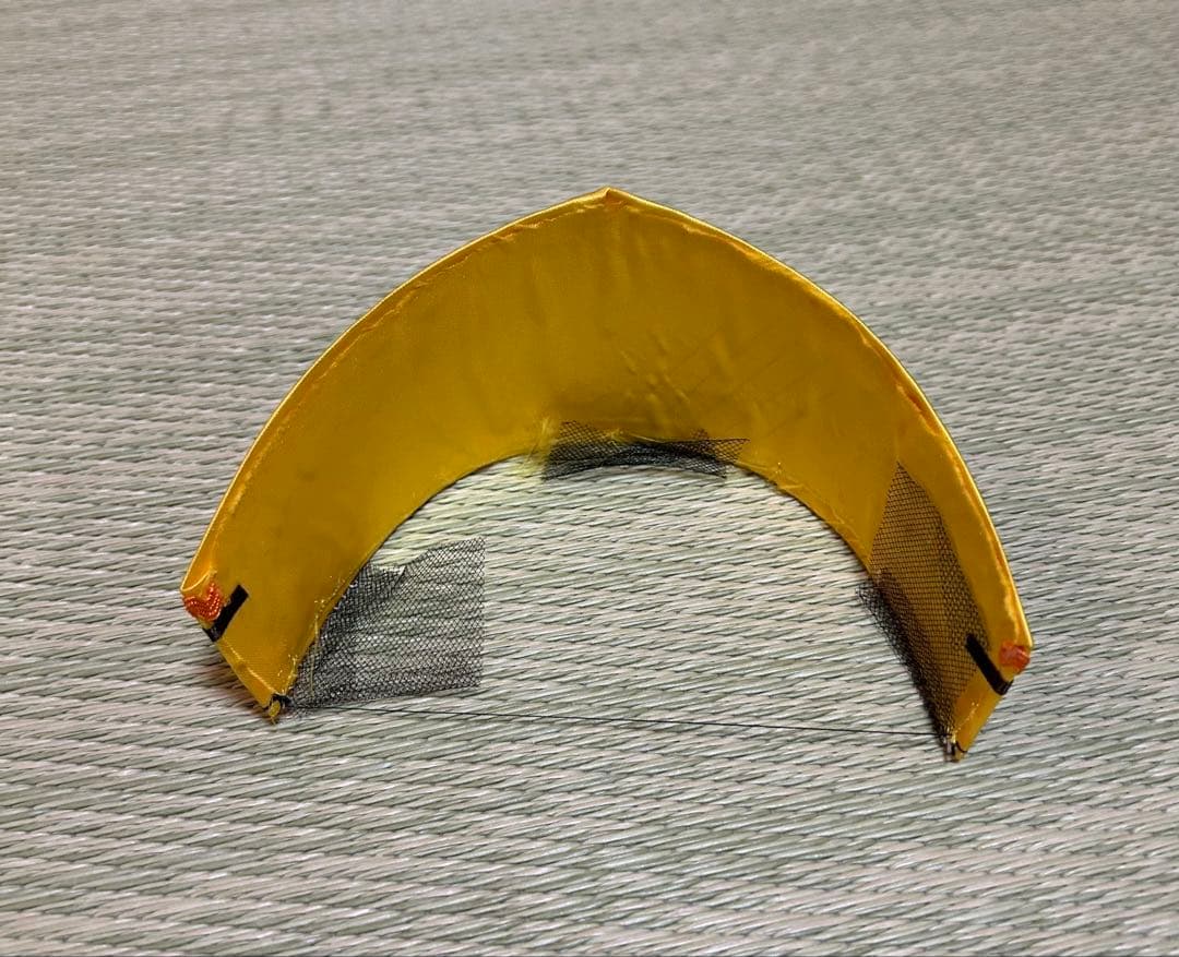 黄色サテン衣装(スカートAライン)