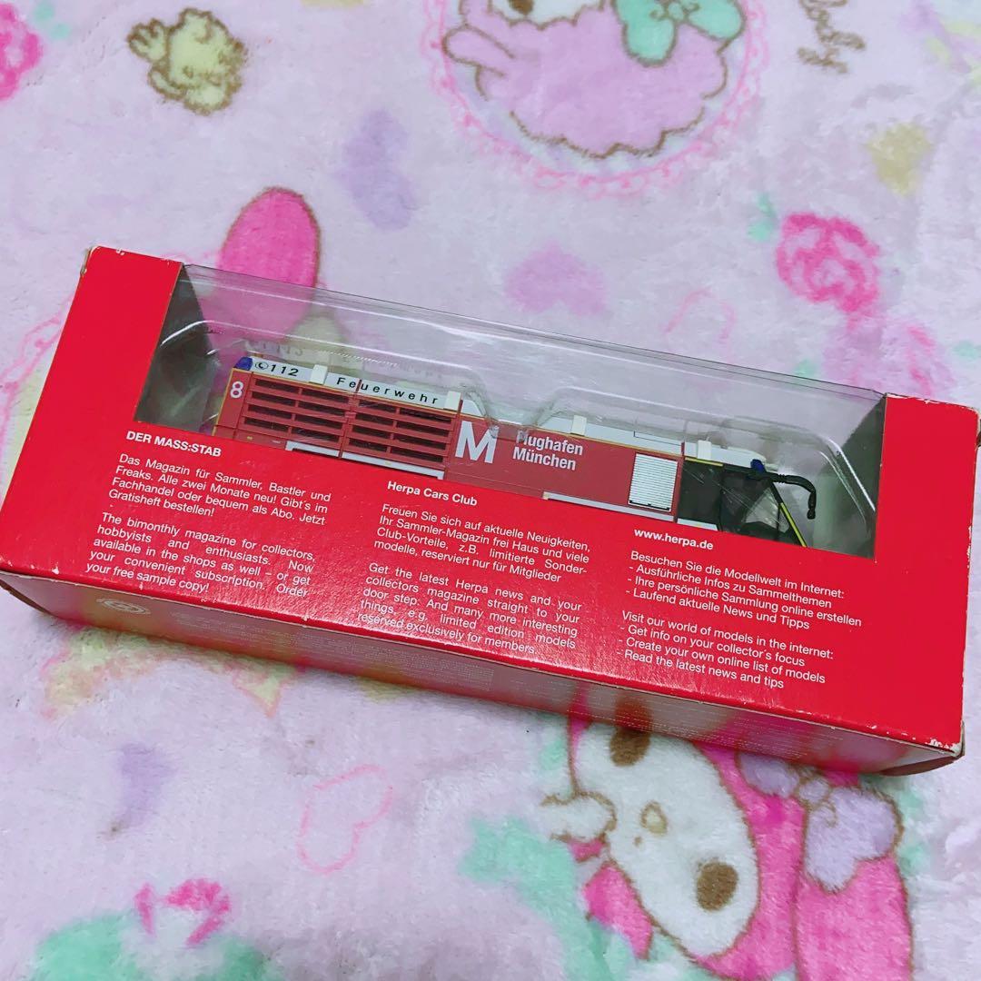 herpa ヘルパ 1/87 Ziegler Z8 空港消防車