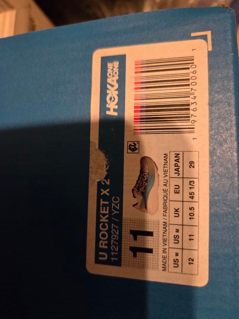 ホカ　ロケットX2 HOKA ROKETX2 29.0cm