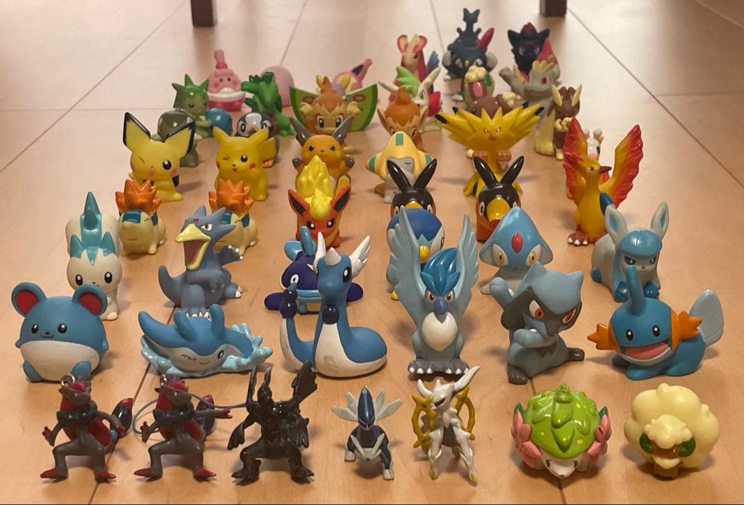 ポケモン ゆび人形 ハクリュー シェイミ ジラーチ ゴルダック リオル レア