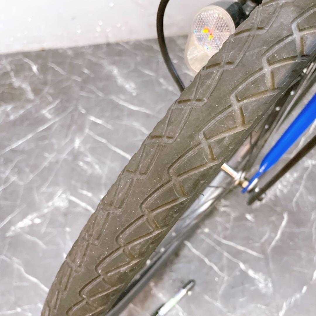 兵庫配送価格【933】《関西 引き取り》子供用自転車 TWIN GATE ブルー