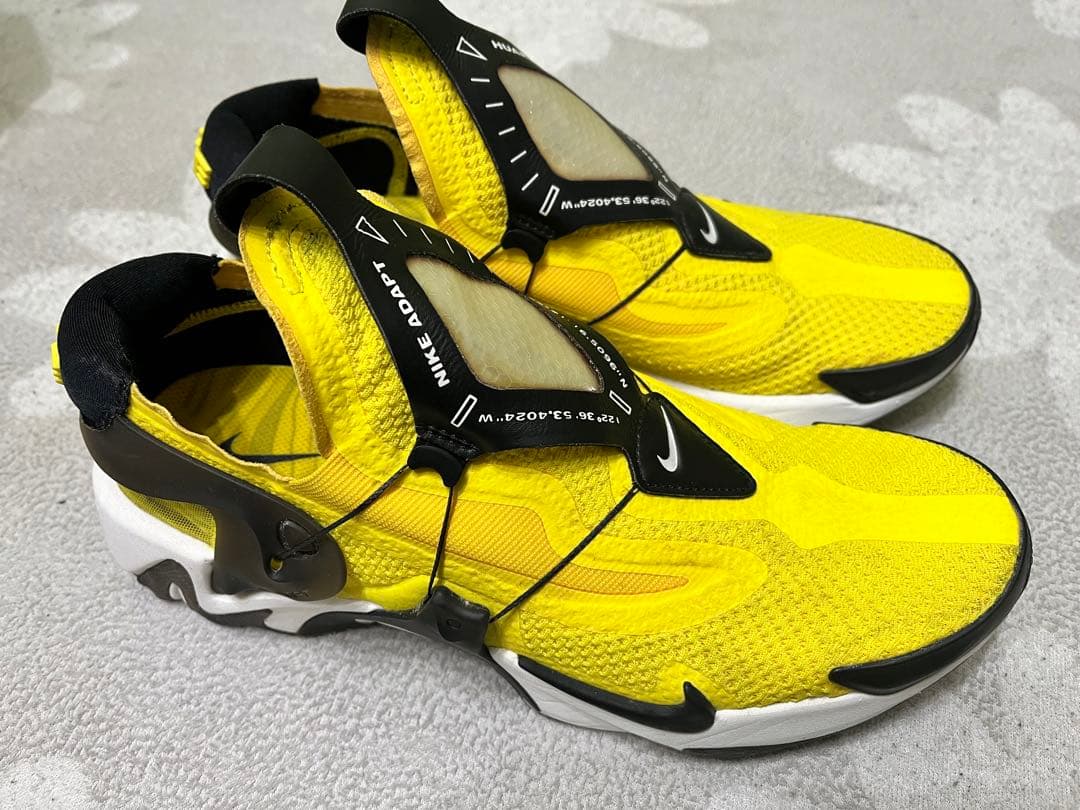 シューズ(男性用) Nike Adapt Huarache Yellow/Black