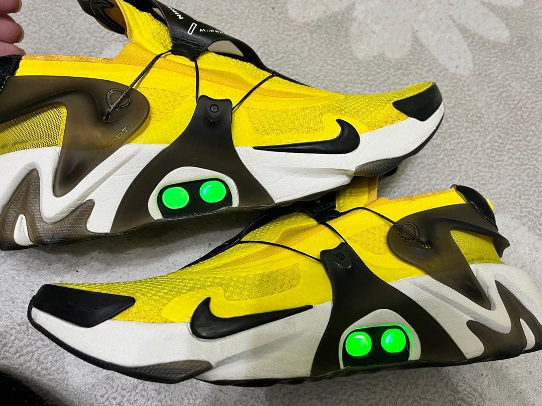 シューズ(男性用) Nike Adapt Huarache Yellow/Black