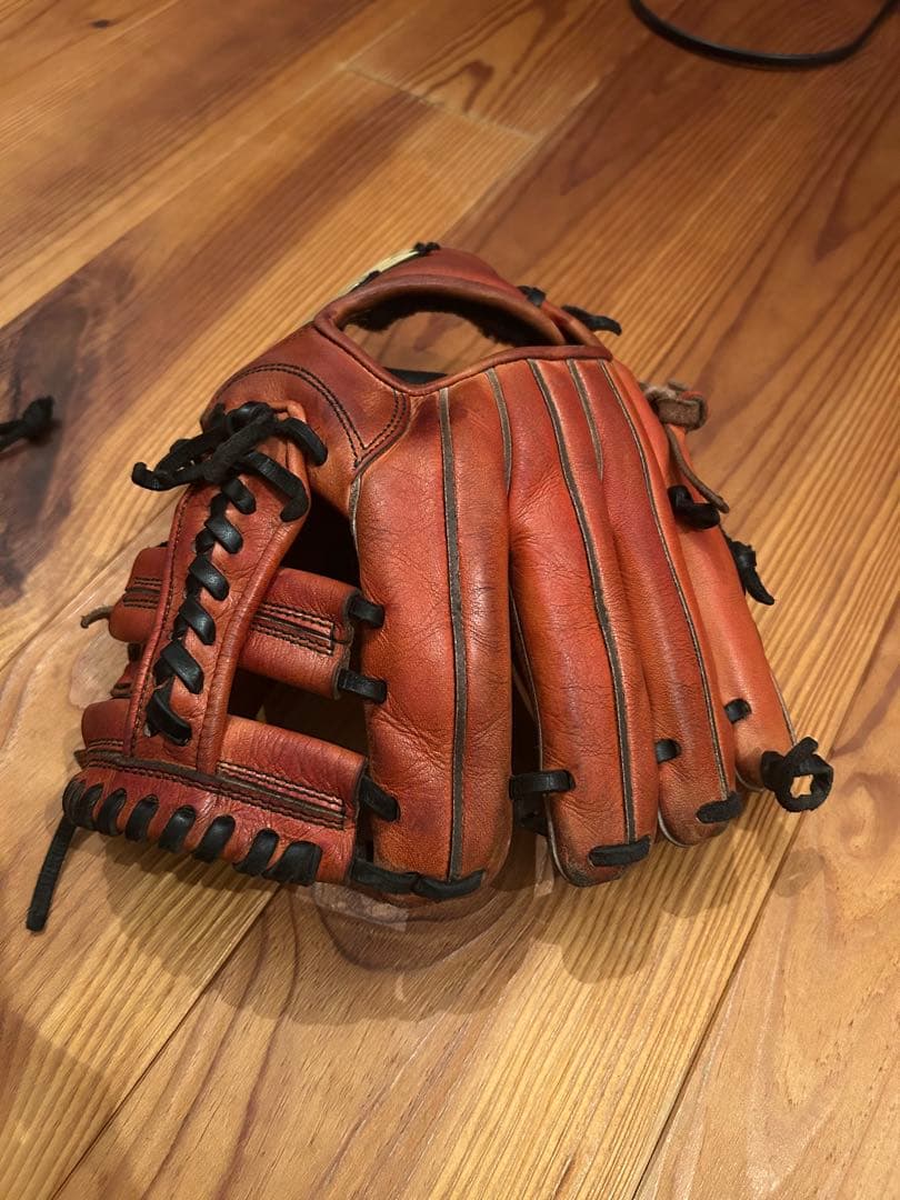 SSK proedge 硬式グローブ オレンジ 収納袋付き、軟式もいけます。