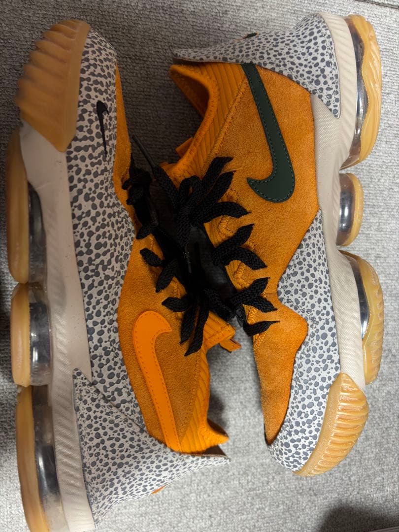 ATMOS × NIKE LEBRON 16LOW \"SAFARI\"27.5cm