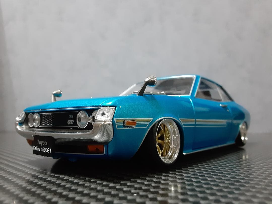 Hachette 1/24 トヨタ セリカ1600GT カスタム改 ワタナベ