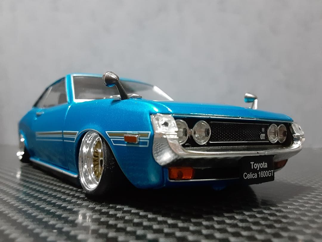 Hachette 1/24 トヨタ セリカ1600GT カスタム改 ワタナベ