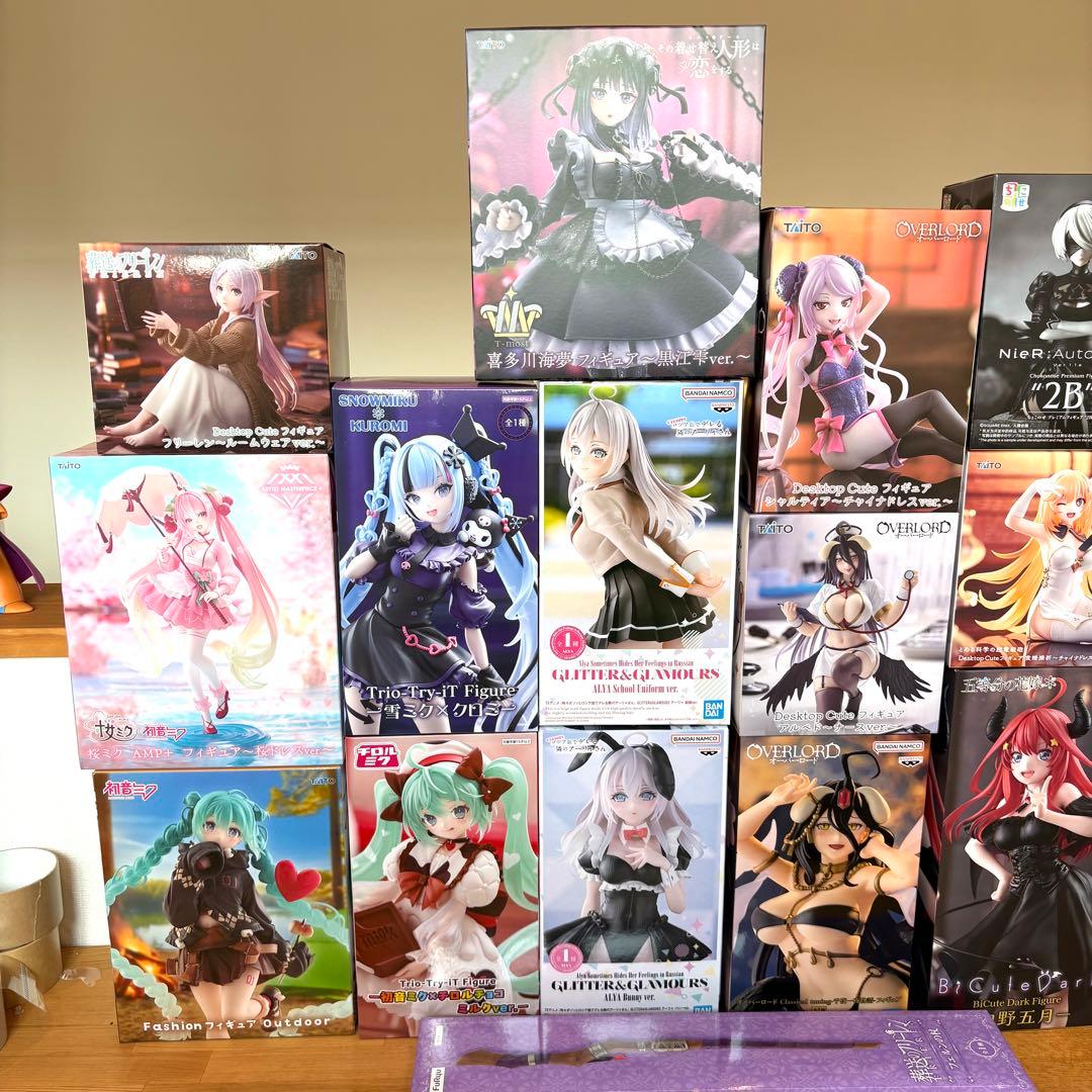 美少女フィギュアまとめ売り 初音ミク ウマ娘 アーリャ 23体盛り盛りセット！！