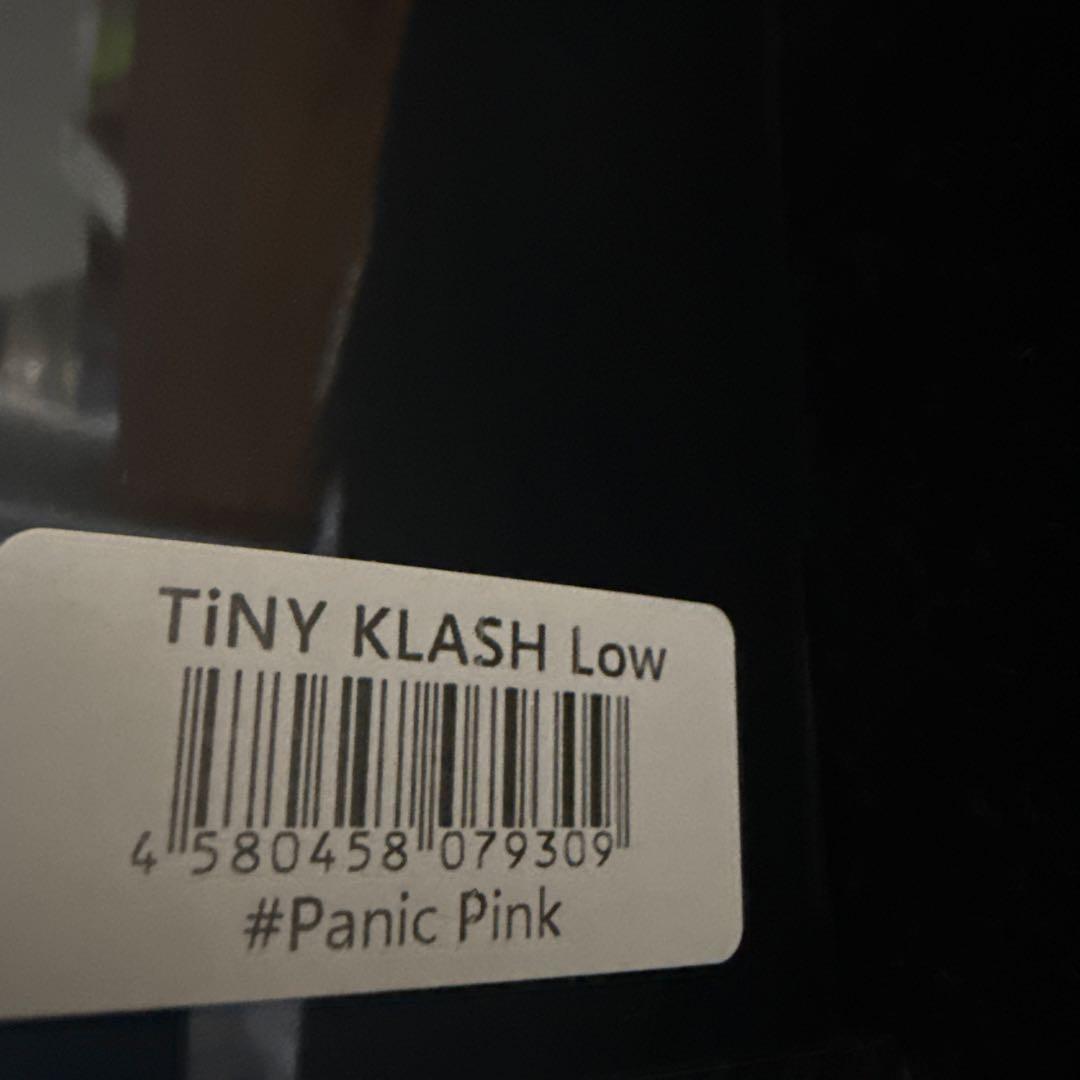 DRT タイニークラッシュ Low 新品未使用　panic pink