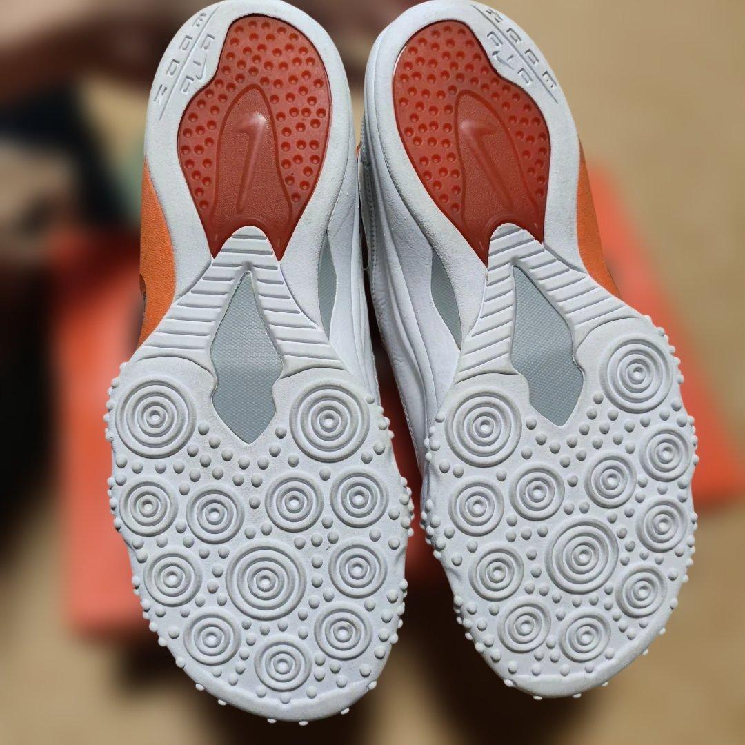 Nike Zoom アップテンポ5 プレミア厶　ホワイト/オレンジ 32cm