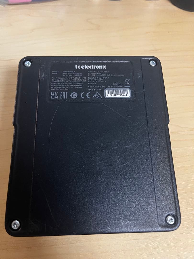tc electronic DUAL WRECK ギターエフェクター