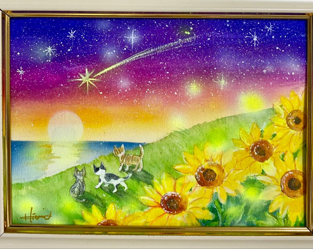 momorin絵画４点