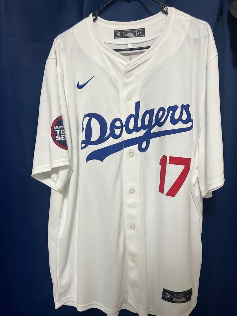 【タグ付き】大谷翔平　東京シリーズ　ユニフォームとキーホルダーセット　XL