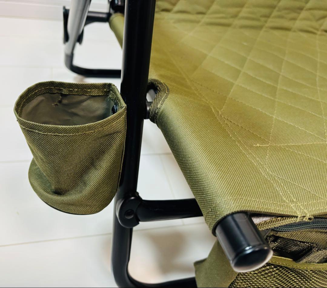 WAQ Reclining Low Chair オリーブ