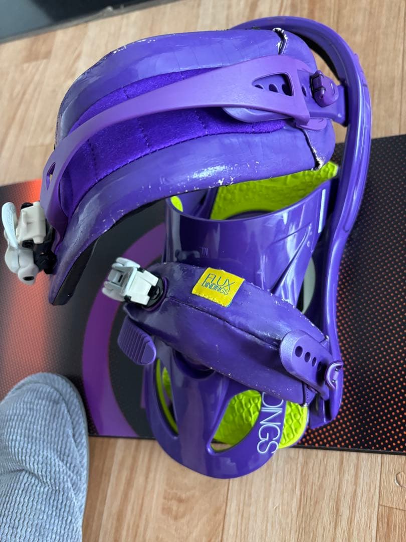 NITRO SUBZEROスノーボード.FLUX RK30ビンディング カバー付