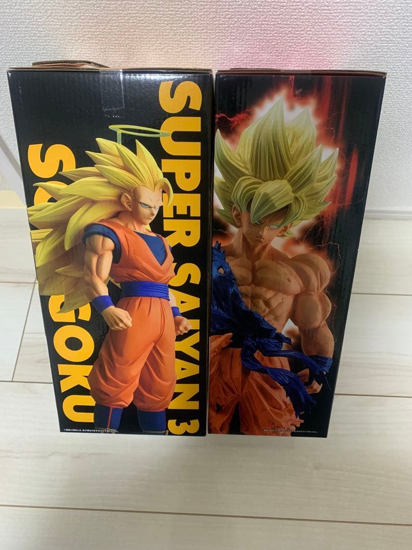 ドラゴンボール一番くじ　Ａ賞超サイヤ人3 Ｃ賞超サイヤ人孫悟空