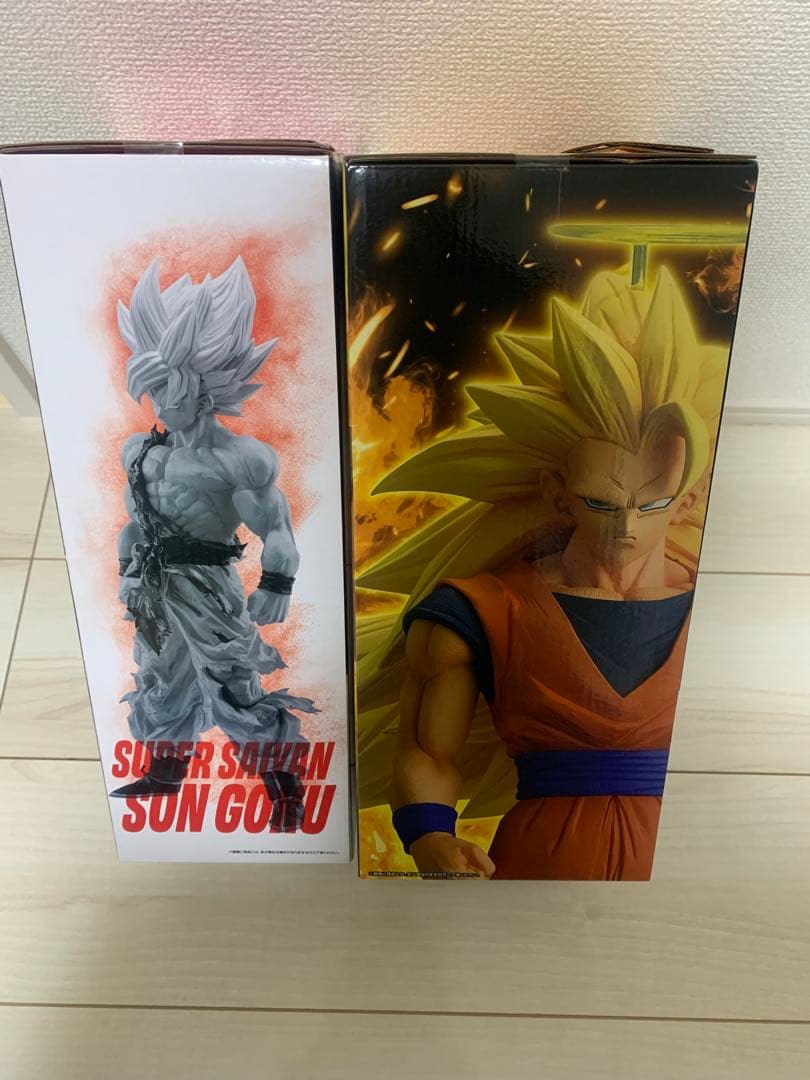 ドラゴンボール一番くじ　Ａ賞超サイヤ人3 Ｃ賞超サイヤ人孫悟空