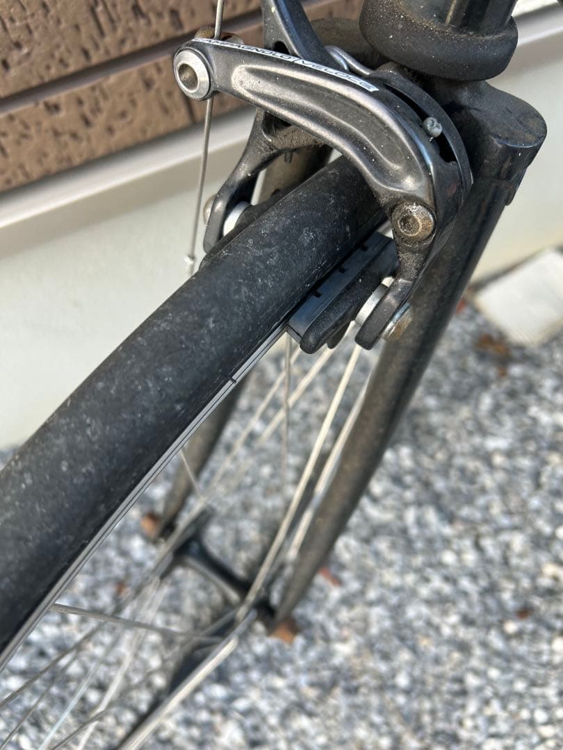 シングルスピードgan well 黒ピストバイク 自転車