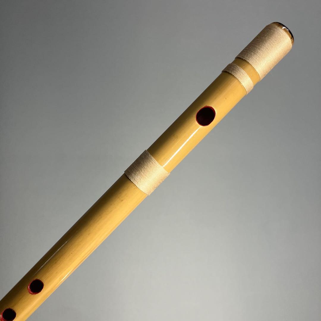 【篠笛 五本調子A管 】唄物　ドレミ調 CMR5-65 天地糸巻　西洋音階