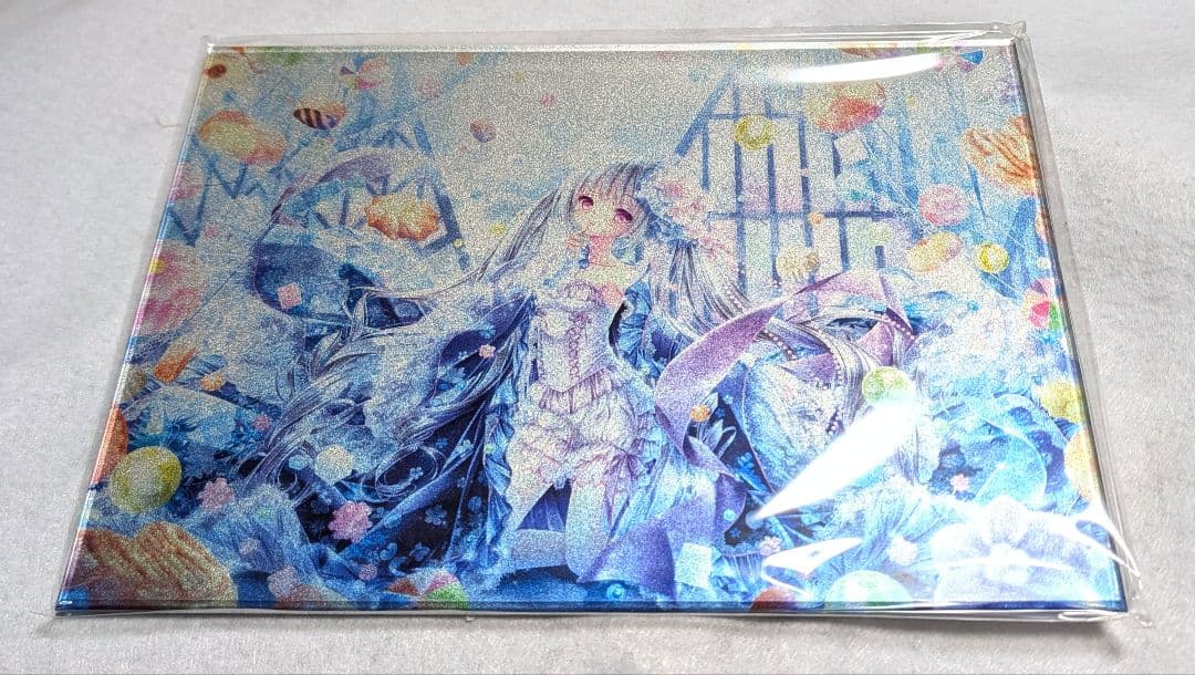 絵師100人展　アクリルアートプレート　てぃんくる　はるかぜせつな　甘永蜜菓
