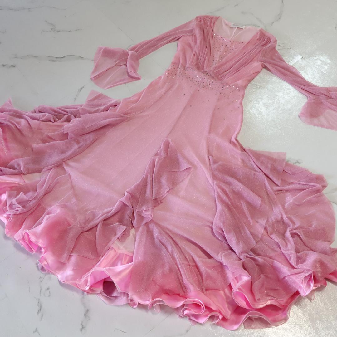 【美品 社交ダンス衣装】prima boutique プリマブティック ドレス