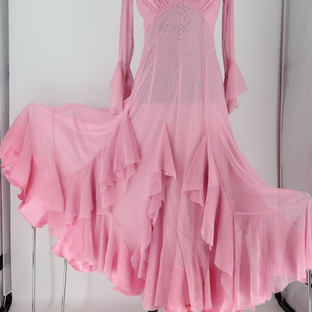【美品 社交ダンス衣装】prima boutique プリマブティック ドレス