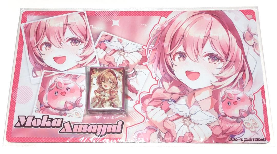 ぶいすぽっ！ 甘結もか スリーブ プレイマット セット モカ u_b