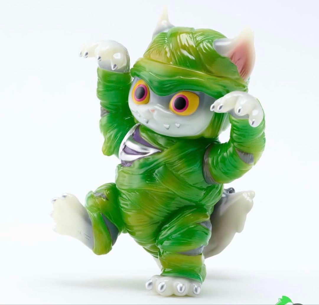 ムミコ　G.I.D meowwwthra ソフビ　ワンフェス 蓄光　ニャスラ