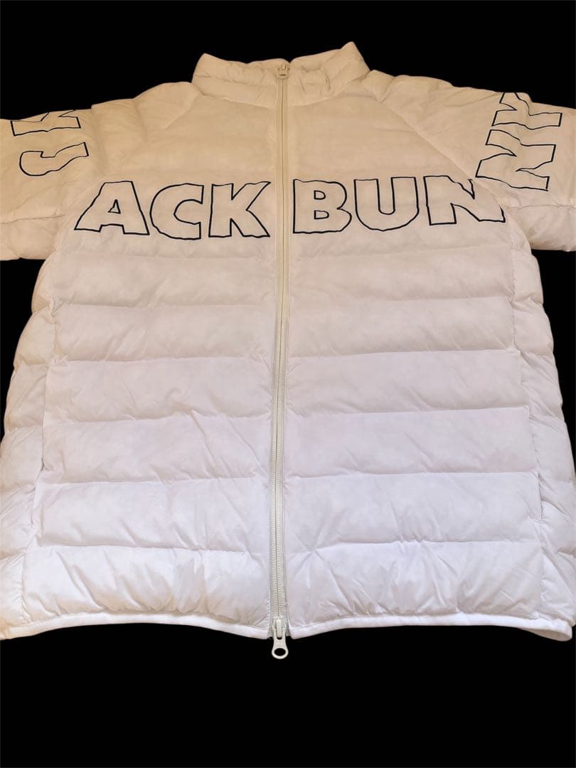 JACK BUNNY！！ ロゴ中綿ジャケット 白 サイズ4、M、極美品 正規品！