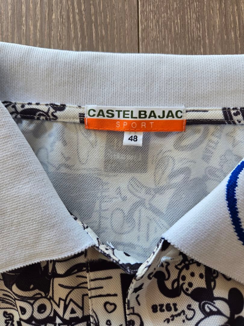 CASTELBAJAC Disney ゴルフ シャツ ポロシャツ 48